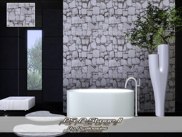 Sims 3 — PS P-Stone II by Pralinesims — By Pralinesims under:Rock/Stone