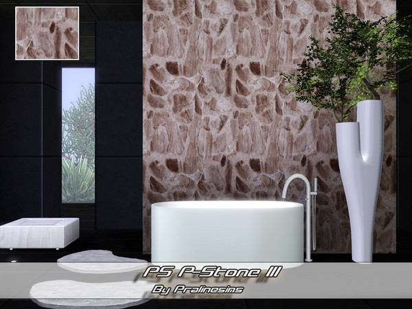 Sims 3 — PS P-Stone III by Pralinesims — By Pralinesims under:Rock/Stone
