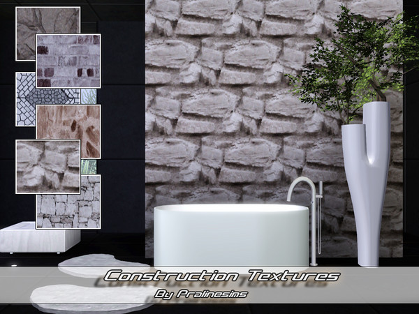 Sims 3 — Construction Textures by Pralinesims — By Pralinesims