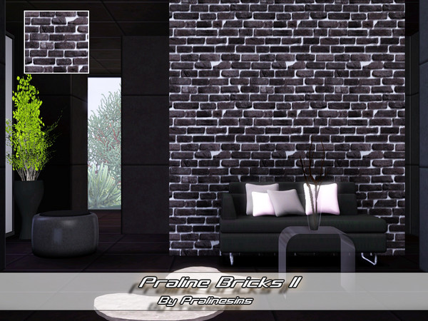 Sims 3 — Praline Bricks II by Pralinesims — By Pralinesims under: Masonry