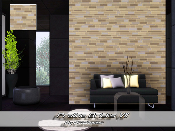 Sims 3 — Praline Bricks VII by Pralinesims — By Pralinesims under: Masonry