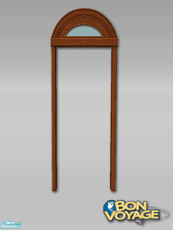 Sims 2 — Hotel Single Arch - Mesh by Shakeshaft — Part of a set of windows and doors to match the Bon Voyage Hotel Range,