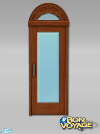 Sims 2 — Hotel Single Door - Mesh by Shakeshaft — Part of a set of windows and doors to match the Bon Voyage Hotel Range,