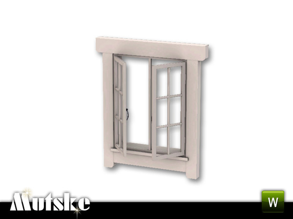 Sims 3 — Fana Window Open Counter 1x1 by Mutske — Scandinavian type of window. Made of good quality timber and good