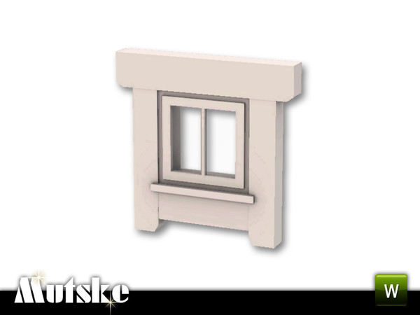 Sims 3 — Fana Window Privat 1x1 by Mutske — Scandinavian type of window. Made of good quality timber and good isolating