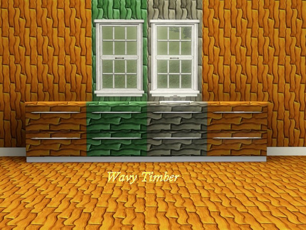 Sims 3 — Wavy Wood_whisperingsim by whisperingsim — A pattern showing a wavy wood effect by whisperingsim