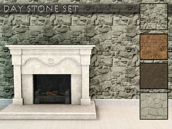 Sims 3 — day stone set by barbara93 — Day stone set for your home. Decorate it very nicely with the Day Stone Set