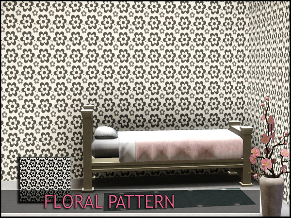 Sims 3 — Floral Pattern by mix_666 — Floral Pattern