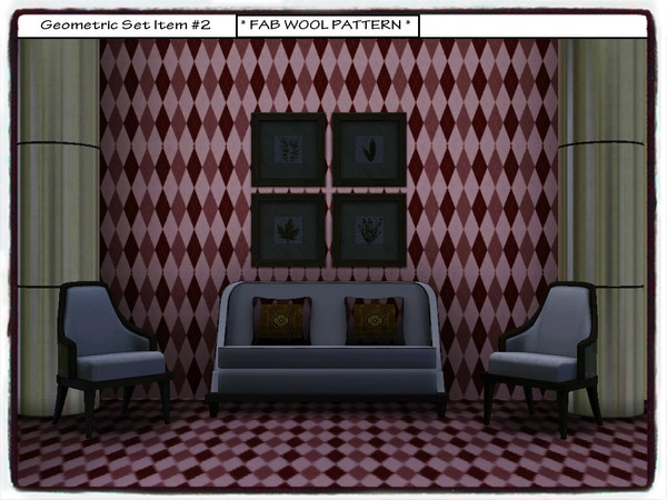Sims 3 — Fab Wool - *PATTERN* by Xodess — **THIS PATTERN IS PART OF A SET. YOU CAN FIND THE SET LINK UNDER