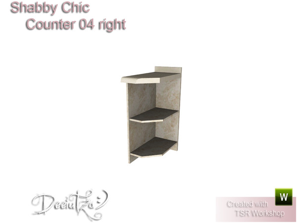 Sims 3 — Shabby Chic Counter 04 Right by deeiutza — By deeiutza @TSR