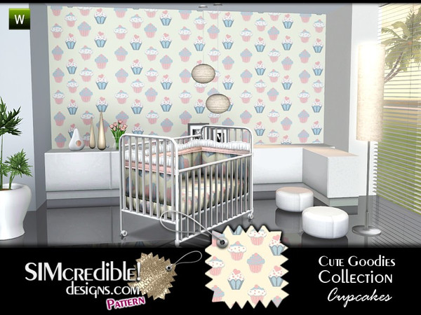 Sims 3 — Cupcakes by SIMcredible! — Hope your sims enjoy this funny Pattern by SIMcredibledesigns.com =)