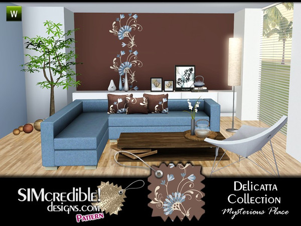 Sims 3 — Mysterious Place by SIMcredible! — Pattern with a touch of delicacy for your sims ^^ by SIMcredibledesigns.com