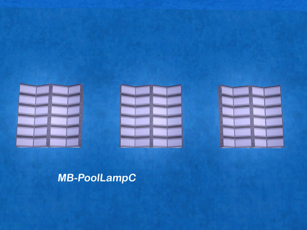 Sims 3 — MB-PoolLampC by matomibotaki — MB-PoolLampC, have you filled of the boreing pool-lights too, so here is a new