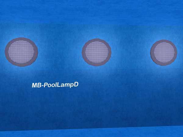Sims 3 — MB-PoolLampD by matomibotaki — MB-PoolLampD, have you filled of the boreing pool-lights too, so here is a new