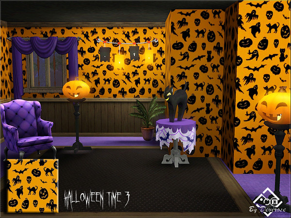 Sims 3 — Halloween Time 3 by Devirose — For celebrate the party most monstrous and fun of the year! :D Created with EA