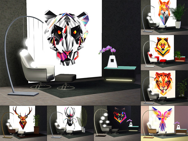 Sims 3 — Animals Posters by sashas932 — Animals Posters Game mesh.Expansions used:Showtime. TSRAA I hope you like it!