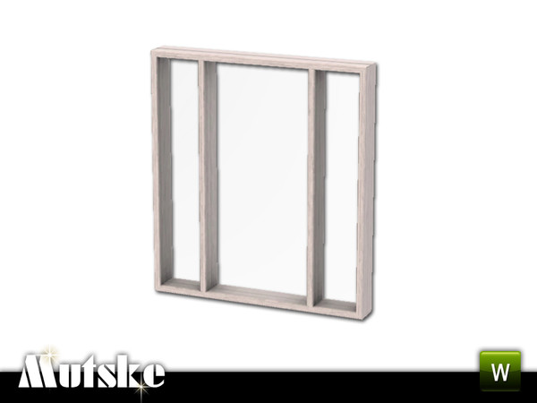 Sims 3 — LPGA Window Tall 2x1 by Mutske — This window is part of the LPGA Clubhouse. It looks like the original window of