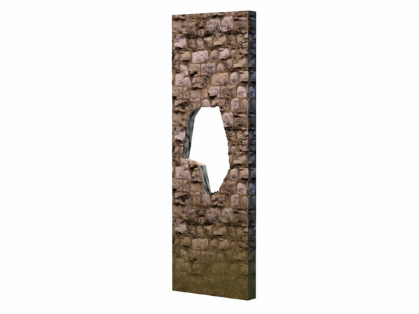 Sims 3 — Window Hole (lower) by Cyclonesue — Totally ruined! Make nasty holes in your walls - holes your Sims will never