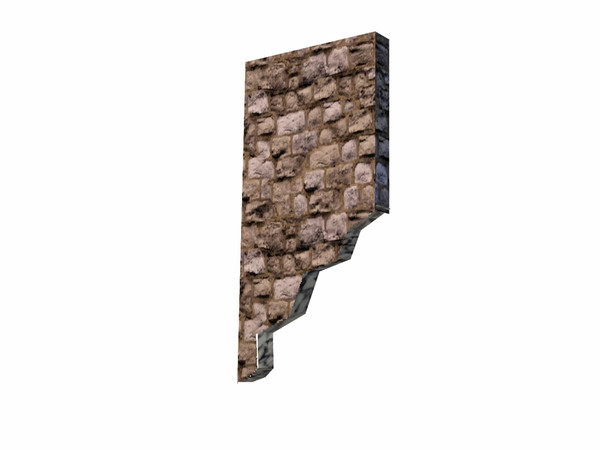 Sims 3 — Window Hole (top left) by Cyclonesue — Totally ruined! Make nasty holes in your walls - holes your Sims will