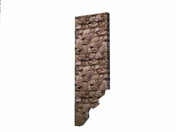 Sims 3 — Window Hole (slope up from the left) by Cyclonesue — Totally ruined! Make nasty holes in your walls - holes your