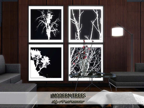 Sims 3 — Modern Trees  by Pralinesims — By Pralinesims