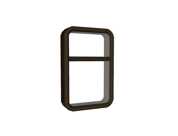 Sims 3 — Carriage Window (1 tile) by Cyclonesue — A window for train carriages and buses - something to remind your Sims
