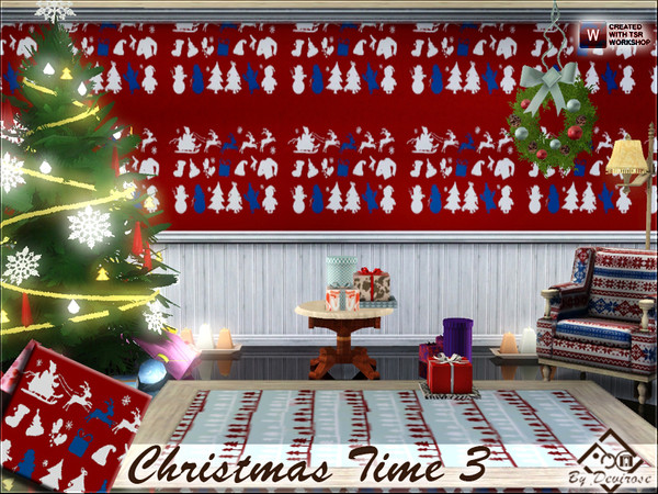 Sims 3 — Christmas Time 3 by Devirose — Base Game Compatible,no need EP-Happy Christmas!-Enjoy^^