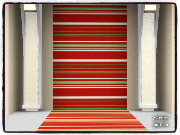 Sims 3 — Stripes Pattern (01) by Xodess — This pattern is part of my 'STRIPES MATERIAL SET', which only has two stripes