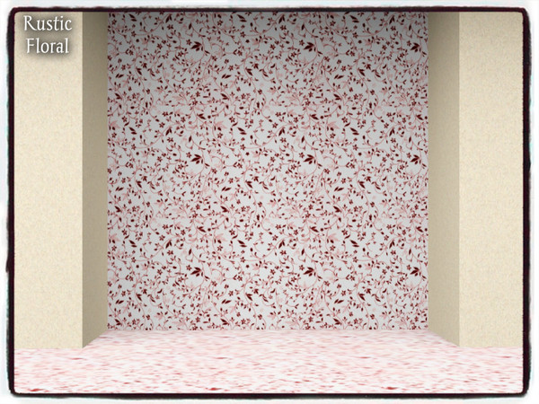 Sims 3 — Rustic Floral_PATTERN by Xodess — This is part of my 'SUMMER FLORAL_PATTERN SET', which can be found under the