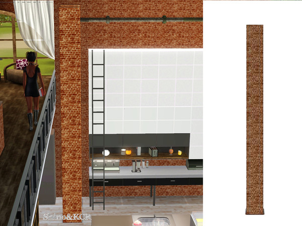 Sims 3 — Kitchen Loft - Column 2 story by ShinoKCR — 