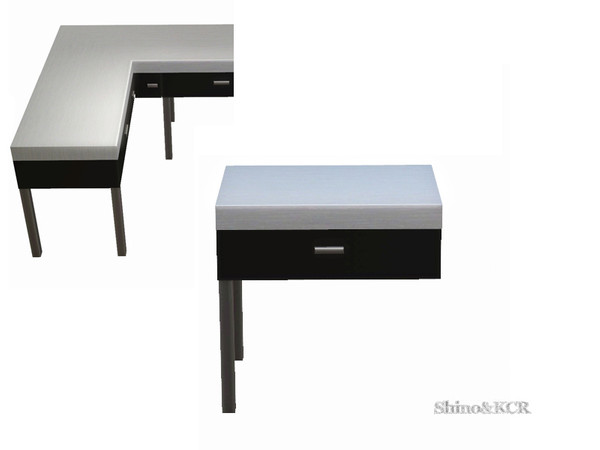 Sims 3 — Kitchen Loft - Counter1 right by ShinoKCR — right Side Counter