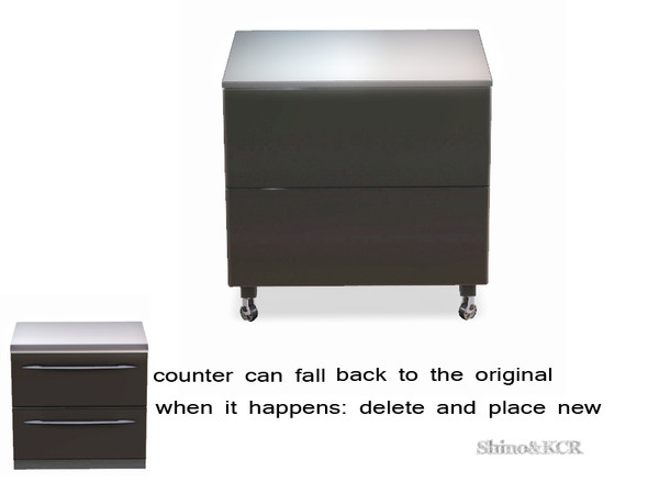 Sims 3 — Kitchen Loft - Counter Fake Main by ShinoKCR — middle