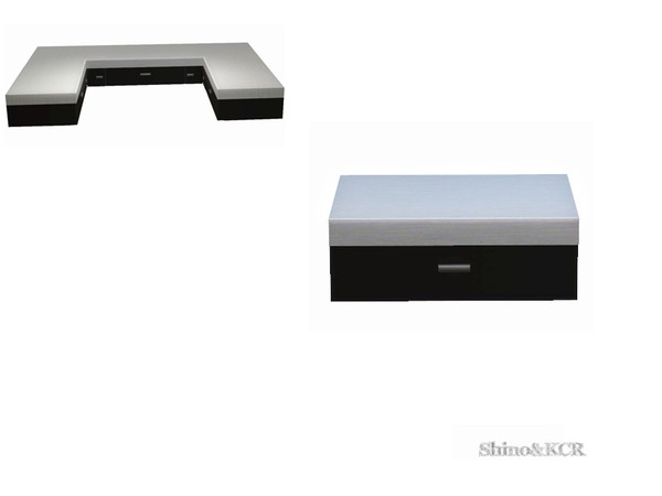 Sims 3 — Kitchen Loft - Counter1 by ShinoKCR — middle