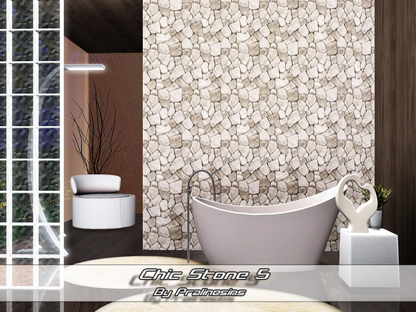 Sims 3 — Chic Stone 5 by Pralinesims — By Pralinesims: Rock/Stone