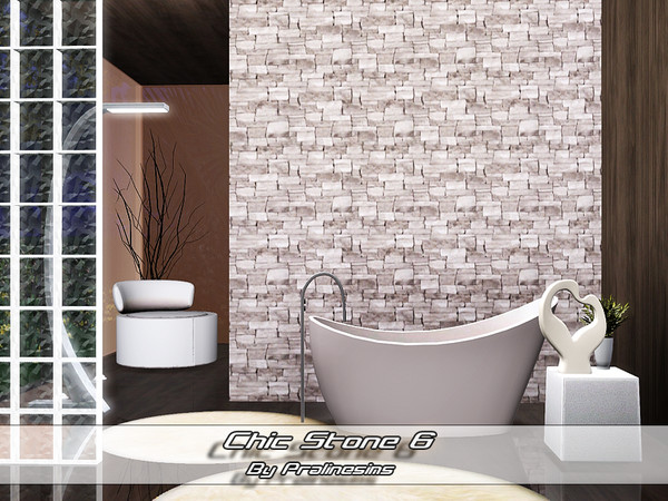 Sims 3 — Chic Stone 6 by Pralinesims — By Pralinesims: Rock/Stone