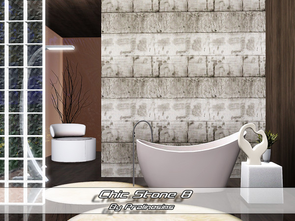 Sims 3 — Chic Stone 8 by Pralinesims — By Pralinesims: Rock/Stone