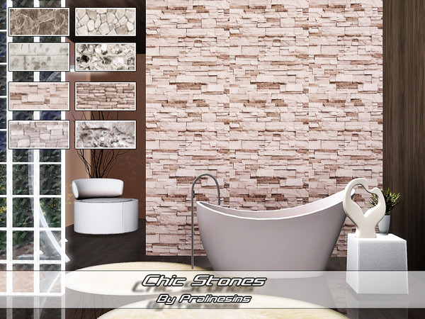 Sims 3 — Chic Stones by Pralinesims — By Pralinesims 