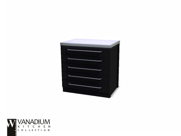Sims 3 — Vanadium Counter - V1 by wondymoon — - Vanadium Kitchen - Counter - V1 - Wondymoon@TSR - Jan'2014