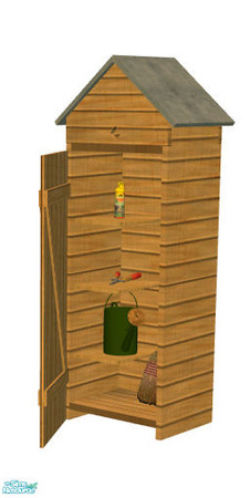 Sims 2 — Outdoor set - locker by Sophel21 — outdoor set which based on the fab balcony mesh set from birgit43. Set