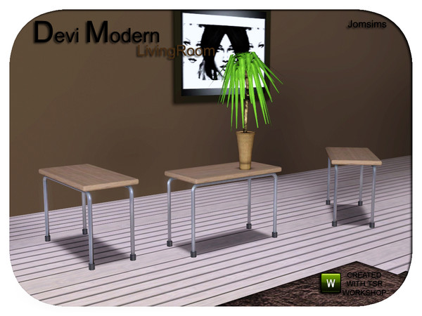 Sims 3 — DEVI Table decorative by jomsims — DEVI Table decorative