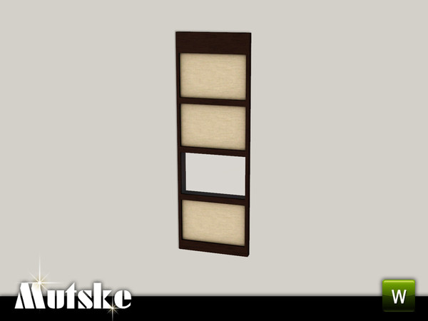 Sims 3 — Macau Window L 1x1 by Mutske — This window is part of the Macau Constructionset. 4 Recolorable parts. Made by