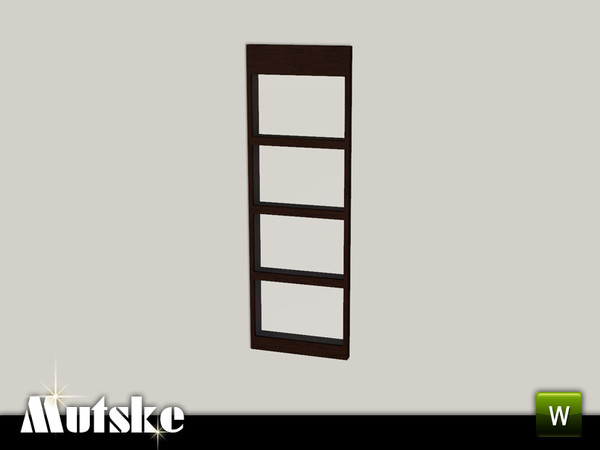 Sims 3 — Macau Window D 1x1 by Mutske — This window is part of the Macau Constructionset. 2 Recolorable parts. Made by