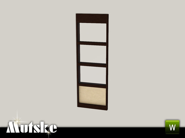 Sims 3 — Macau Window C 1x1 by Mutske — This window is part of the Macau Constructionset. 4 Recolorable parts. Made by