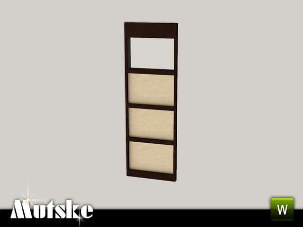 Sims 3 — Macau Window F 1x1 by Mutske — This window is part of the Macau Constructionset. 4 Recolorable parts. Made by