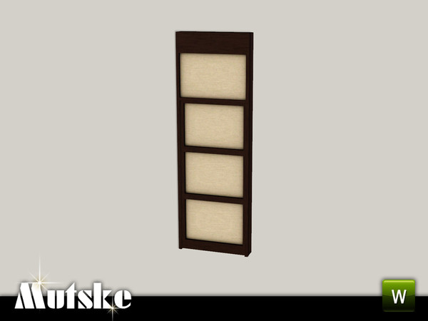 Sims 3 — Macau Door D 1x1 by Mutske — This door is part of the Macau Constructionset. 4 Recolorable parts. Made by