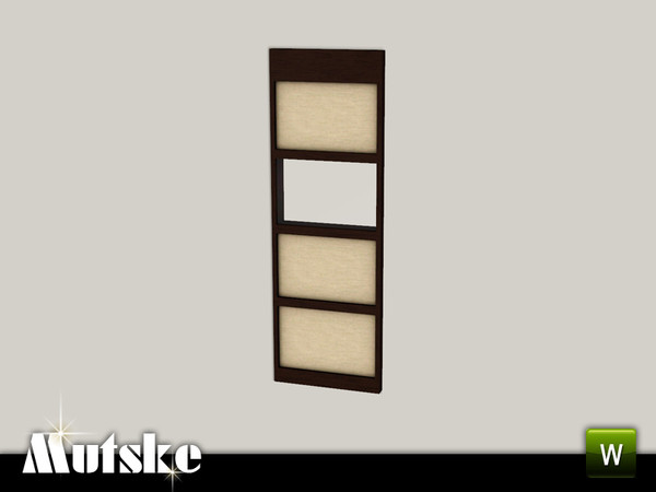 Sims 3 — Macau Window K 1x1 by Mutske — This window is part of the Macau Constructionset. 4 Recolorable parts. Made by