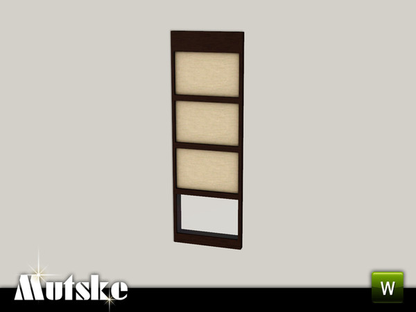 Sims 3 — Macau Window H 1x1 by Mutske — This window is part of the Macau Constructionset. 4 Recolorable parts. Made by