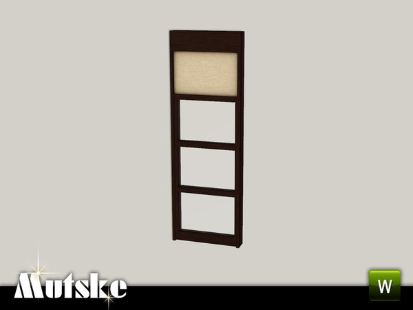 Sims 3 — Macau Door B 1x1 by Mutske — This door is part of the Macau Constructionset. 4 Recolorable parts. Made by