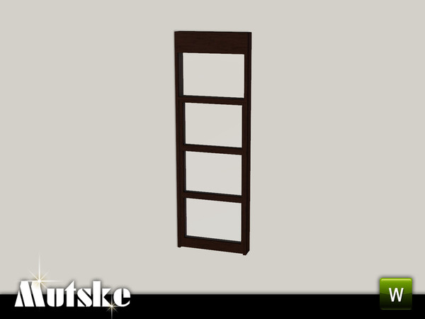 Sims 3 — Macau Door A 1x1 by Mutske — This door is part of the Macau Constructionset. 2 Recolorable parts. Made by