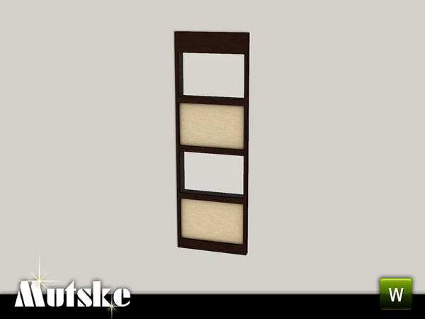 Sims 3 — Macau Window P 1x1 by Mutske — This window is part of the Macau Constructionset. 4 Recolorable parts. Made by